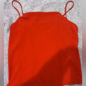 Topshop Red Tank Top